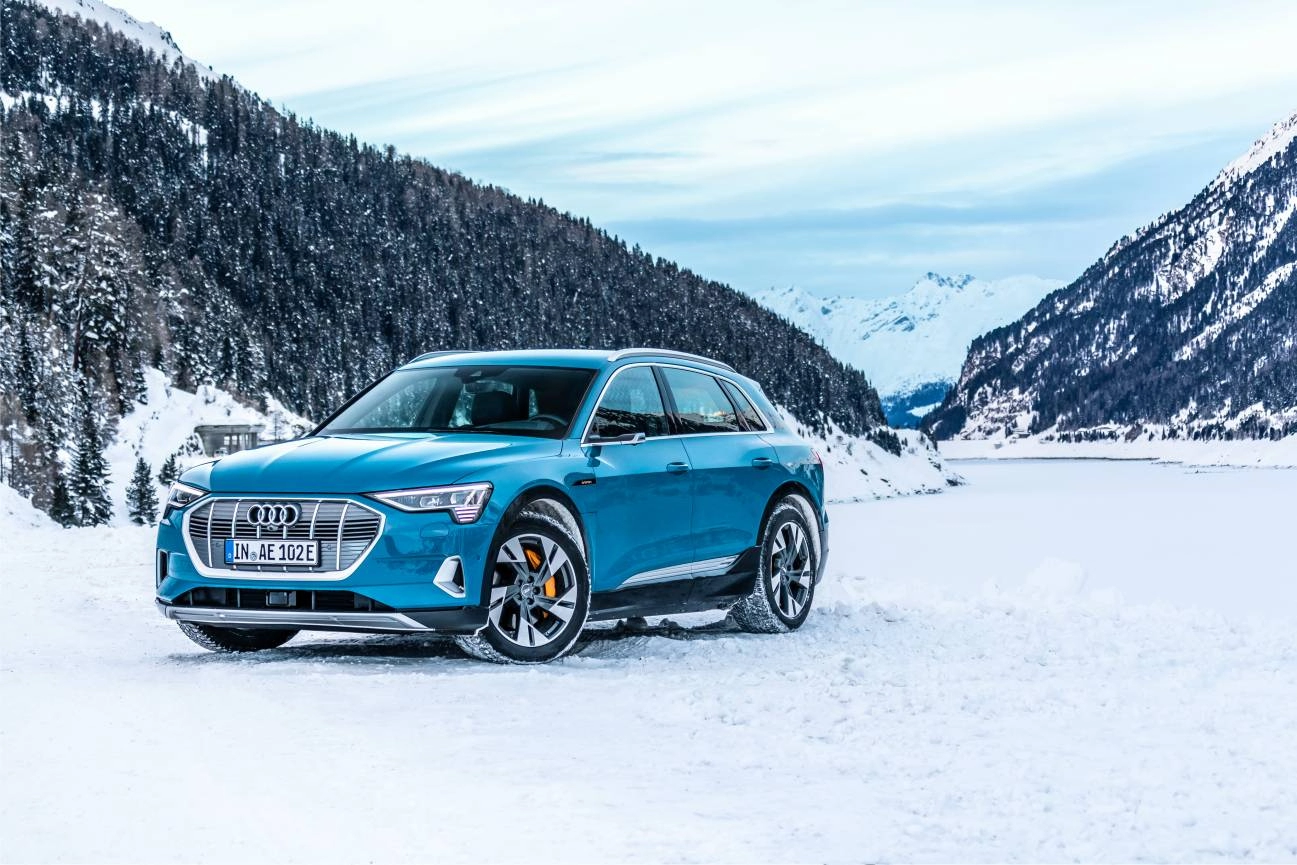 Voiture électrique et pneus hiver