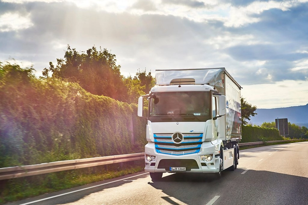 Mercedes-Benz eActros camion électrique