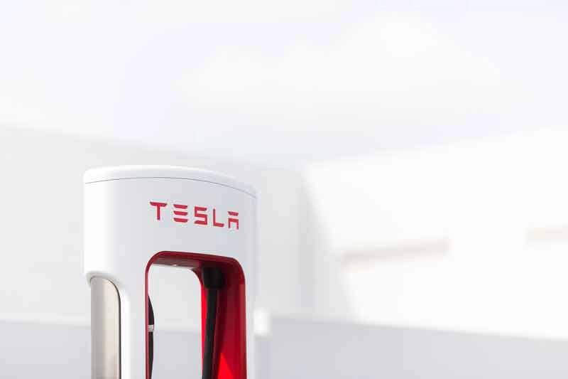 Station de recharge Tesla Superchargeur