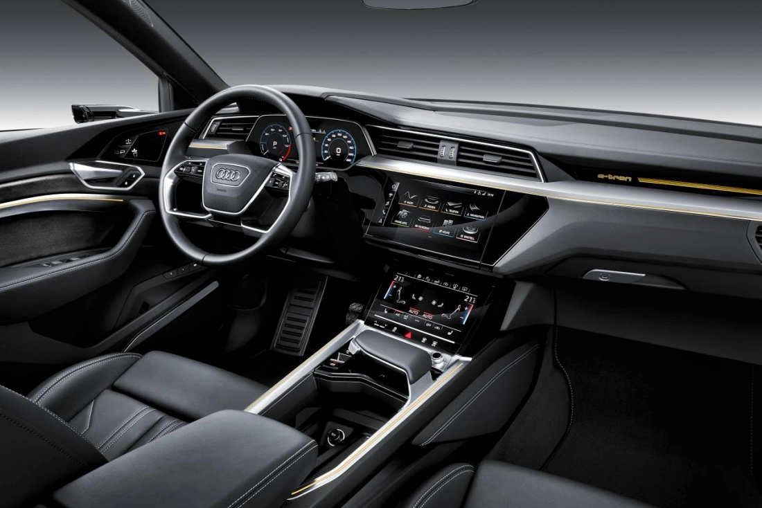 Audi e-tron SUV électrique intérieur