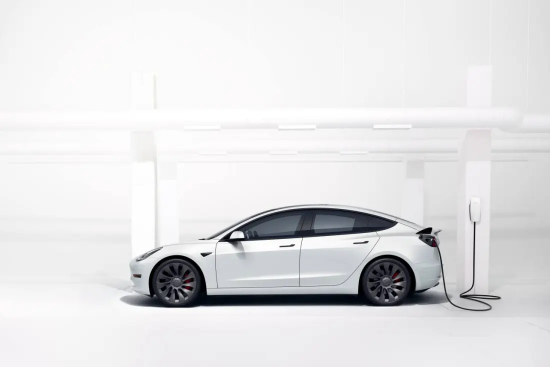 Recharge de la Tesla Model 3